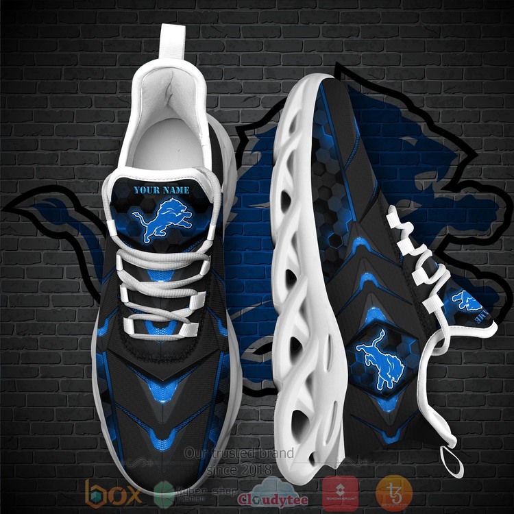 Detroit Lions National Football League Personalized Clunky Max Soul Shoes Detroit Lions National Football League Personalized Clunky Max Soul Shoes
