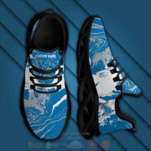 Detroit Lions Nfl American Custom Name Clunky Max Soul Shoes