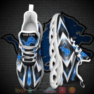 Detroit Lions Nfl Personalized Clunky Max Soul Shoes
