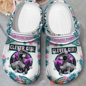 Dinosaur Jurassic Park Clever Girl Crocs Crocband Shoes