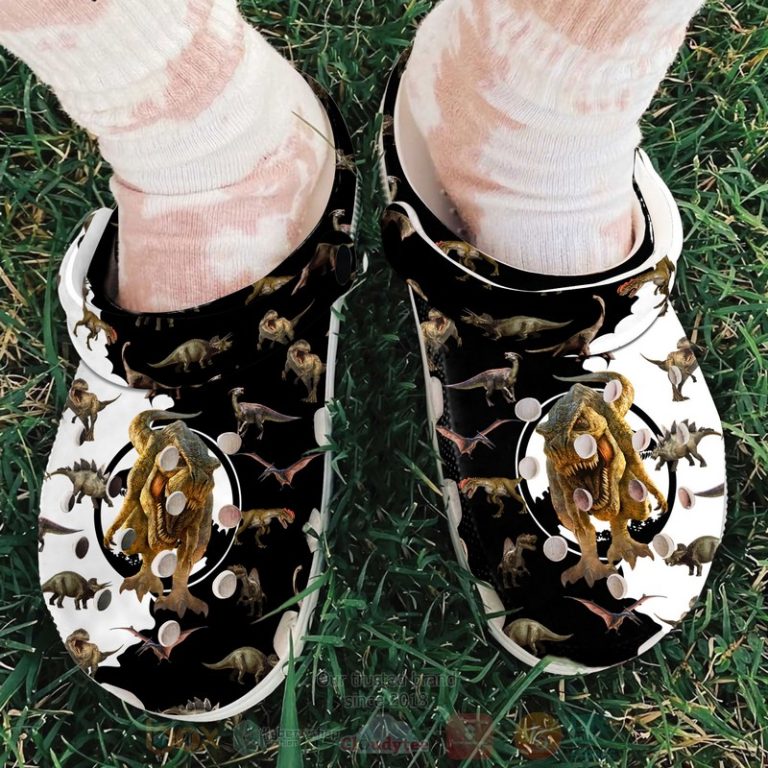 Dinosaurs-Dinosaur-For-Adults-Crocband-Crocs-Clog-Shoes-3