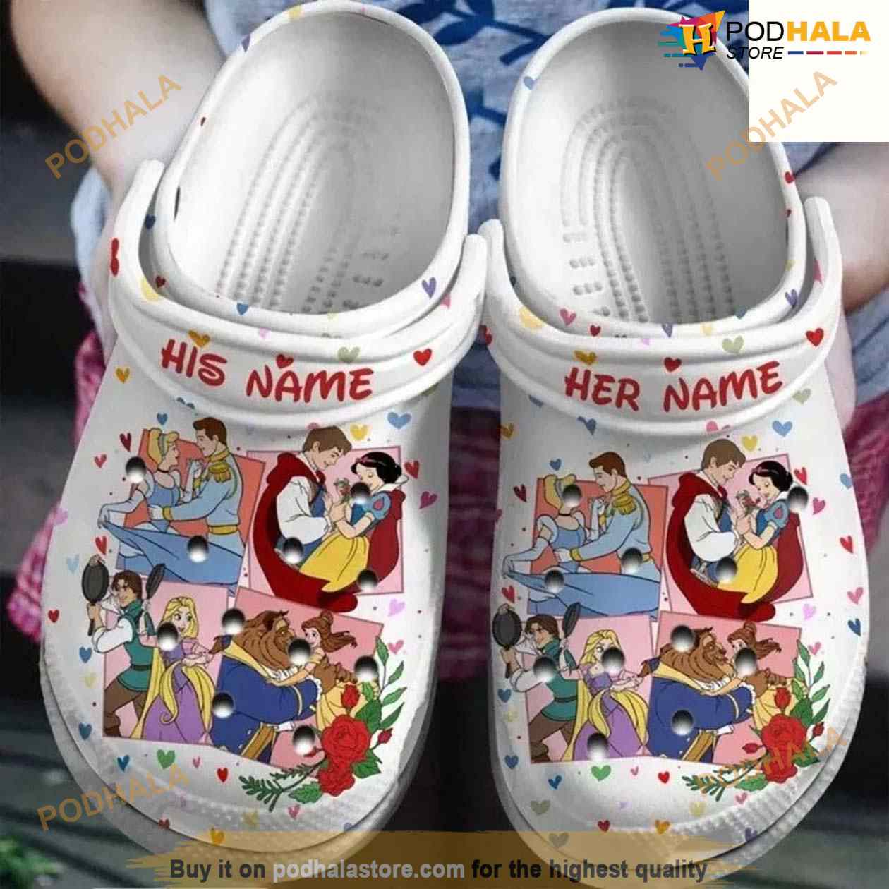 Disney Princess Movie Clog Crocs Clog Shoes Disney Princess Movie Clog Crocs Clog Shoes