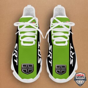 Dodge Srt Green Color Max Soul Shoes- Hothot 100122