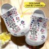 Dog Dad Custom Name Crocband Crocs Clog Shoes