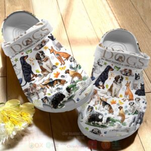 Dog Lovers Crocband Crocs Clog Shoes