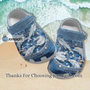 Dolphin Girl Jean Crocs Gift