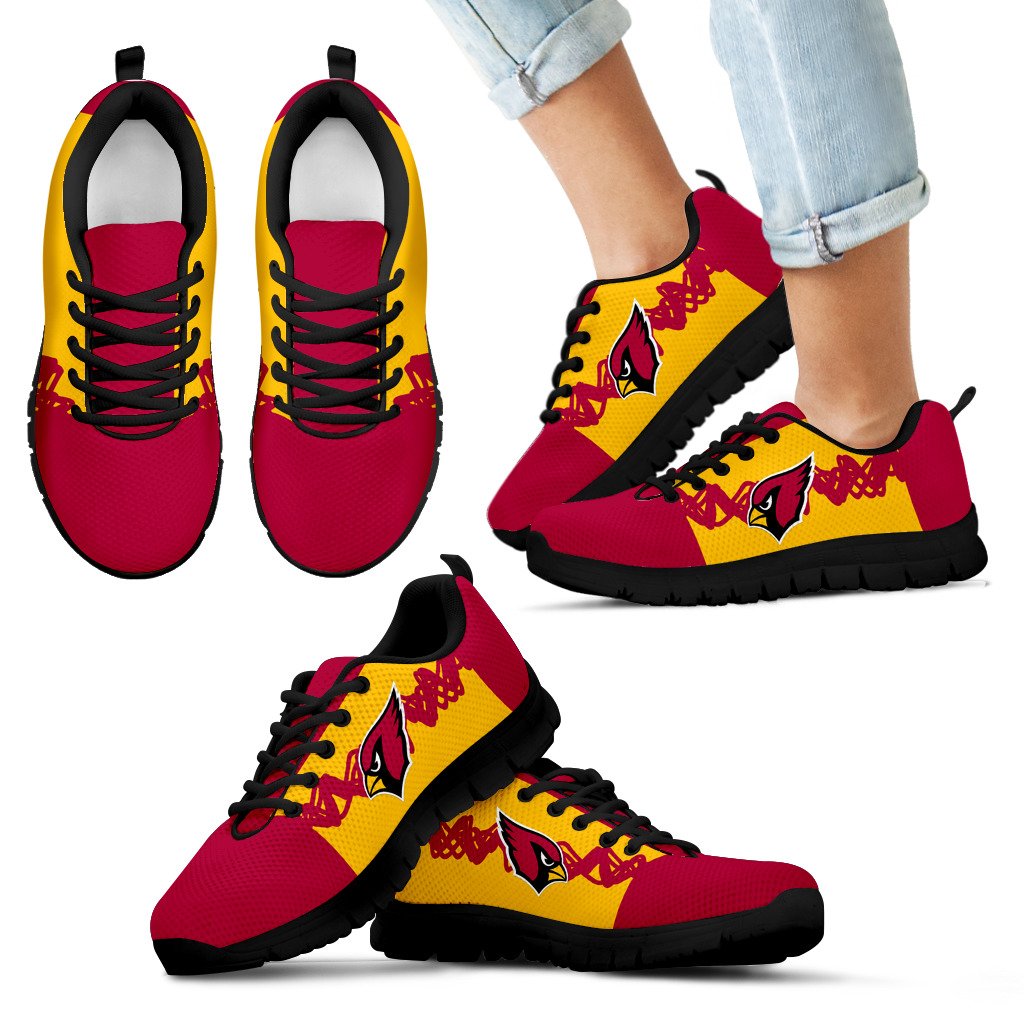 Doodle Line Amazing Arizona Cardinals Sneakers V1 Doodle Line Amazing Arizona Cardinals Sneakers V1