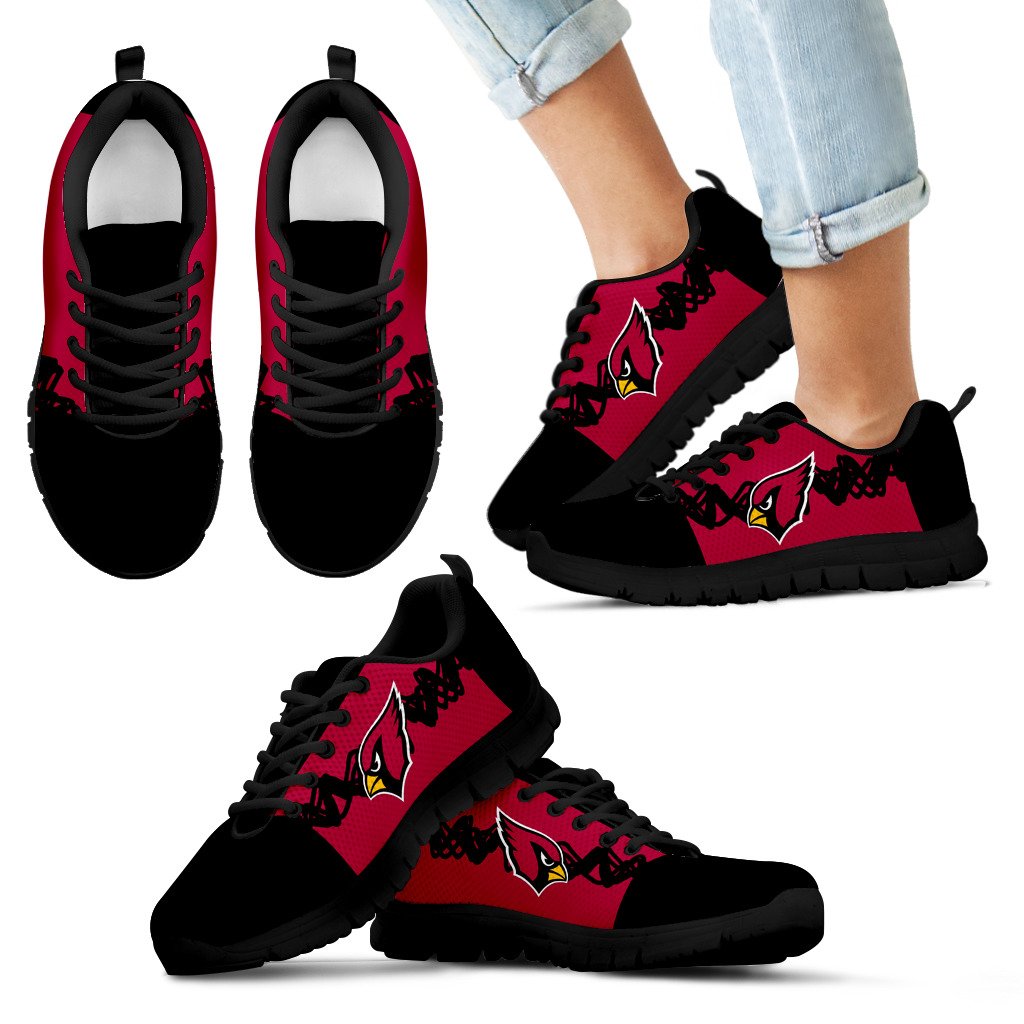 Doodle Line Amazing Arizona Cardinals Sneakers V2 Doodle Line Amazing Arizona Cardinals Sneakers V2