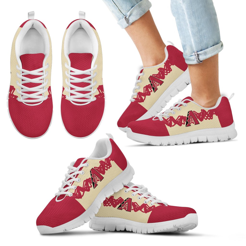 Doodle-Line-Amazing-Arizona-Diamondbacks-Sneakers-V1-1