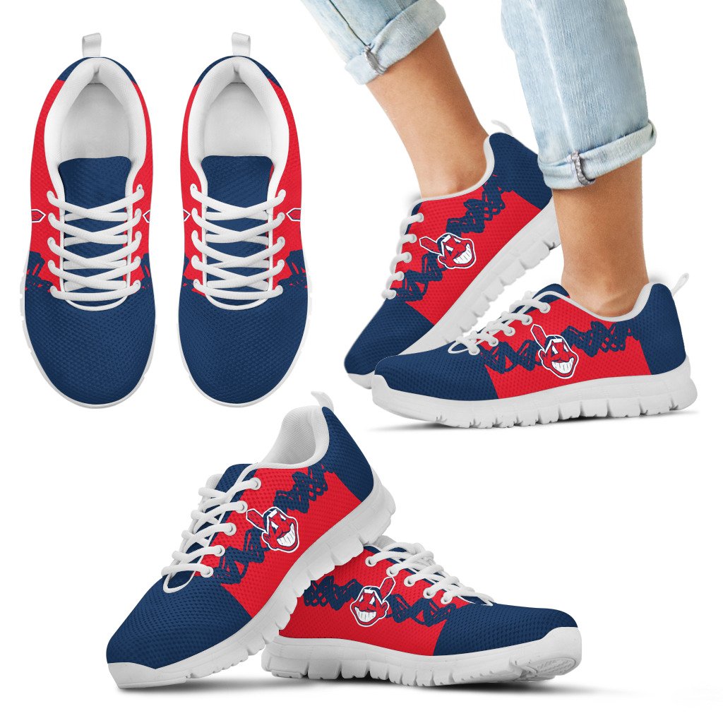 Doodle-Line-Amazing-Cleveland-Indians-Sneakers-V1-1