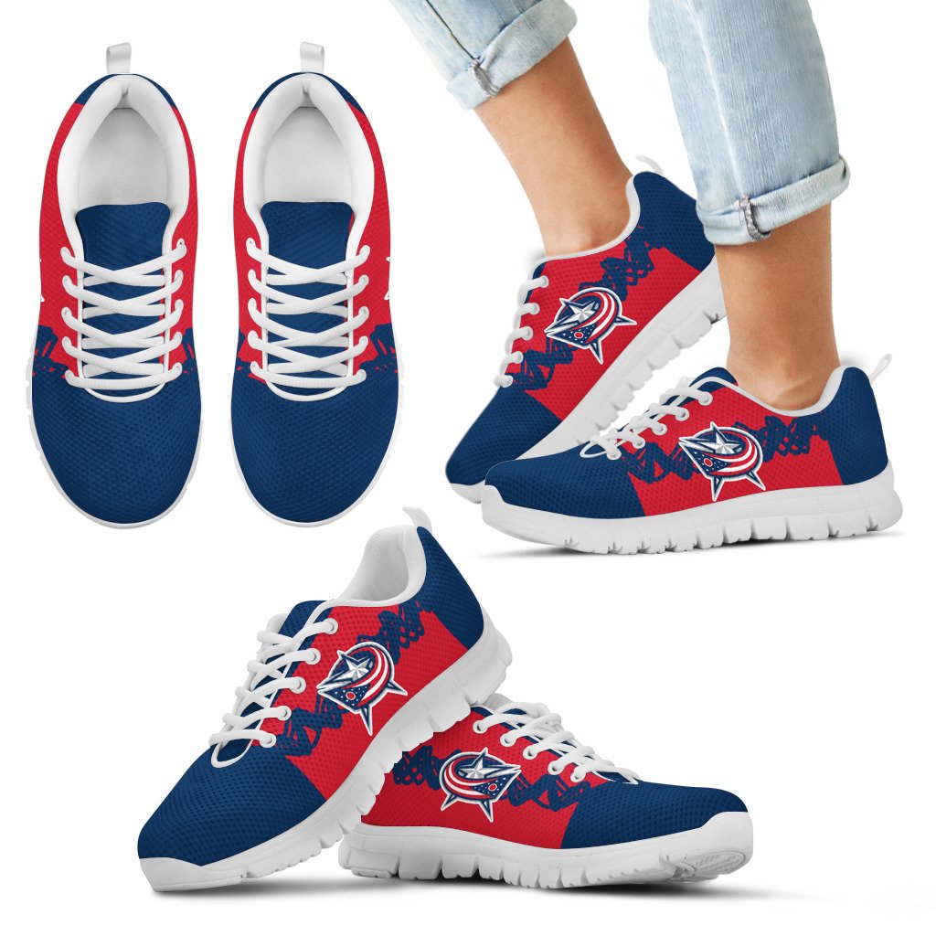 Doodle-Line-Amazing-Columbus-Blue-Jackets-Sneakers-V1-1