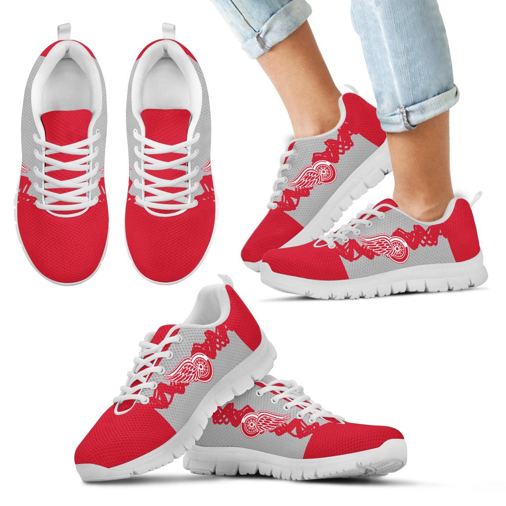 Doodle-Line-Amazing-Detroit-Red-Wings-Sneakers-V1-1