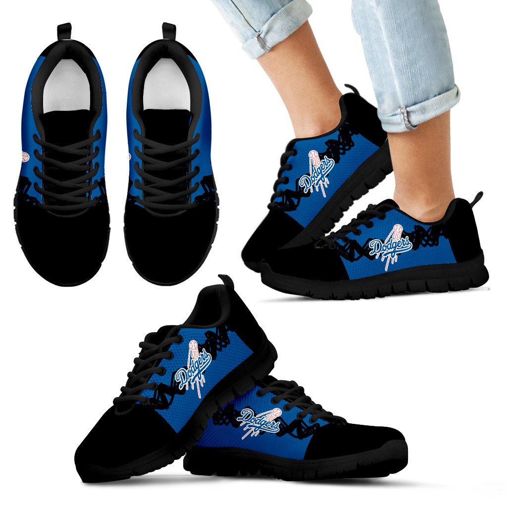 Doodle Line Amazing Los Angeles Dodgers Sneakers V2 Doodle Line Amazing Los Angeles Dodgers Sneakers V2