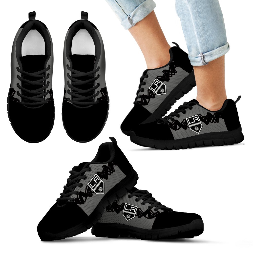 Doodle Line Amazing Los Angeles Kings Sneakers V1 Doodle Line Amazing Los Angeles Kings Sneakers V1