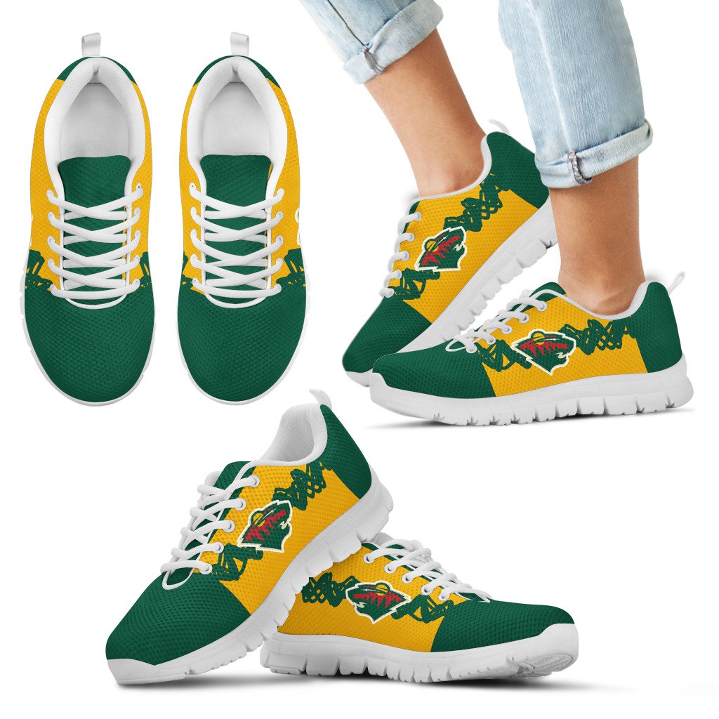 Doodle-Line-Amazing-Minnesota-Wild-Sneakers-V1-1
