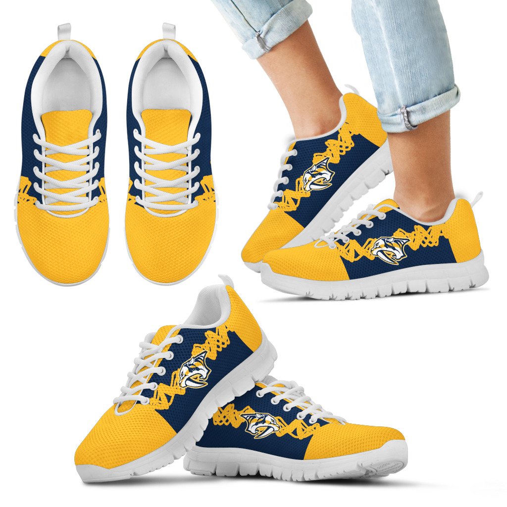 Doodle-Line-Amazing-Nashville-Predators-Sneakers-V1-1