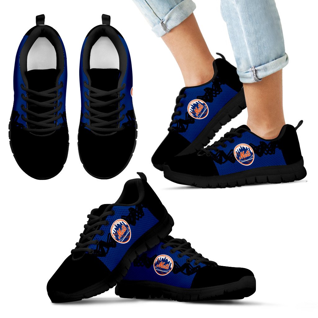 Doodle Line Amazing New York Mets Sneakers Doodle Line Amazing New York Mets Sneakers