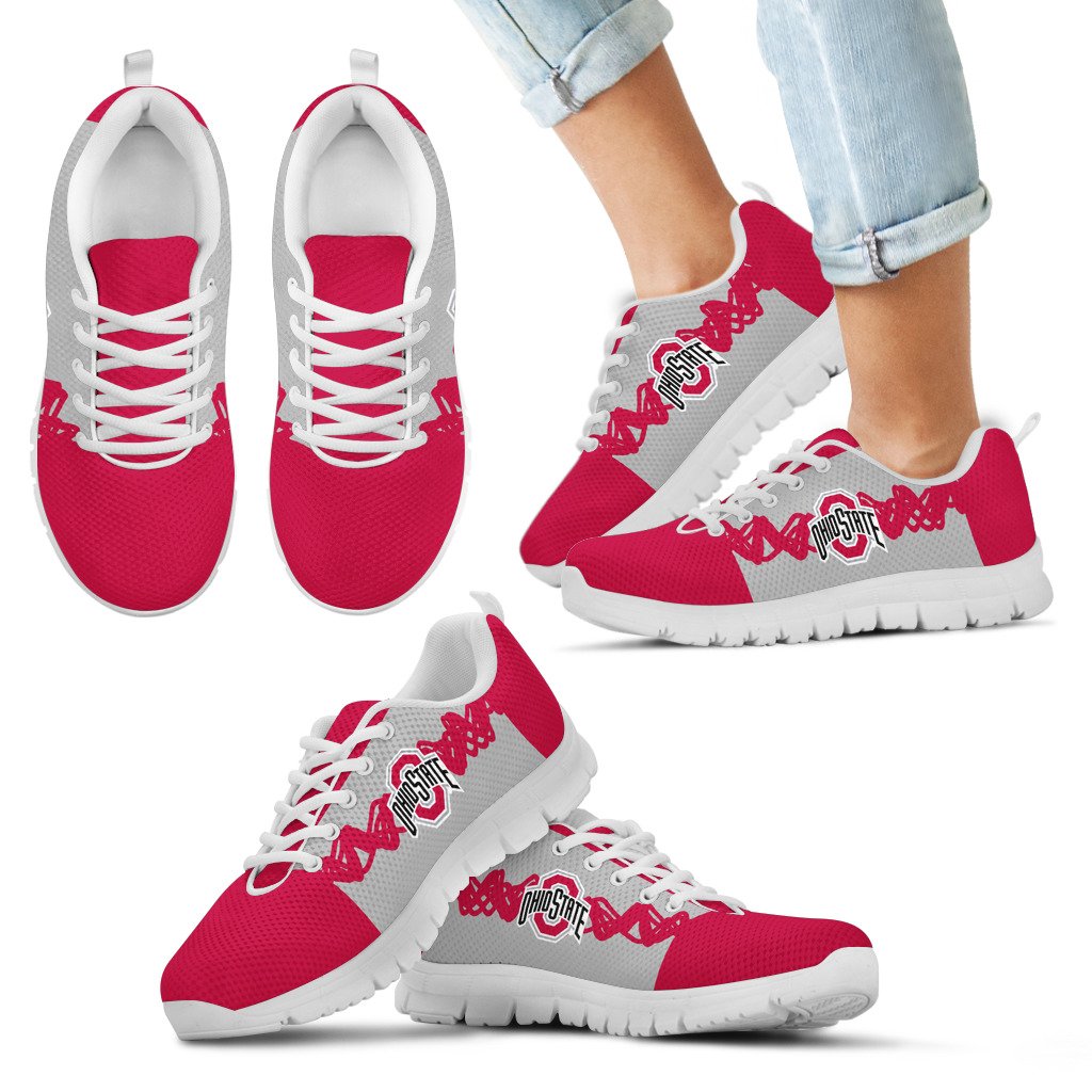 Doodle-Line-Amazing-Ohio-State-Buckeyes-Sneakers-1