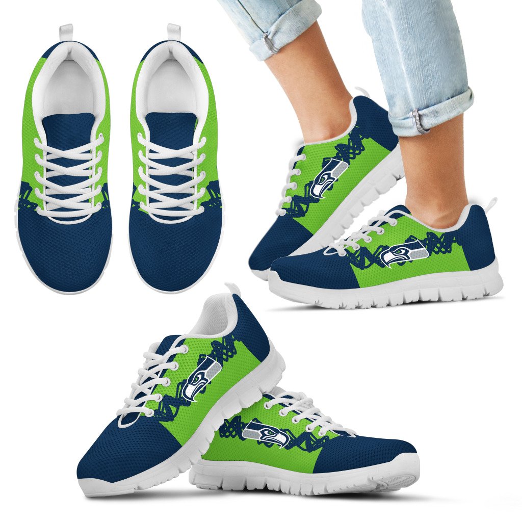 Doodle-Line-Amazing-Seattle-Seahawks-Sneakers-V1-1