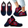 Doodle Line Amazing Tennessee Titans Sneakers V1