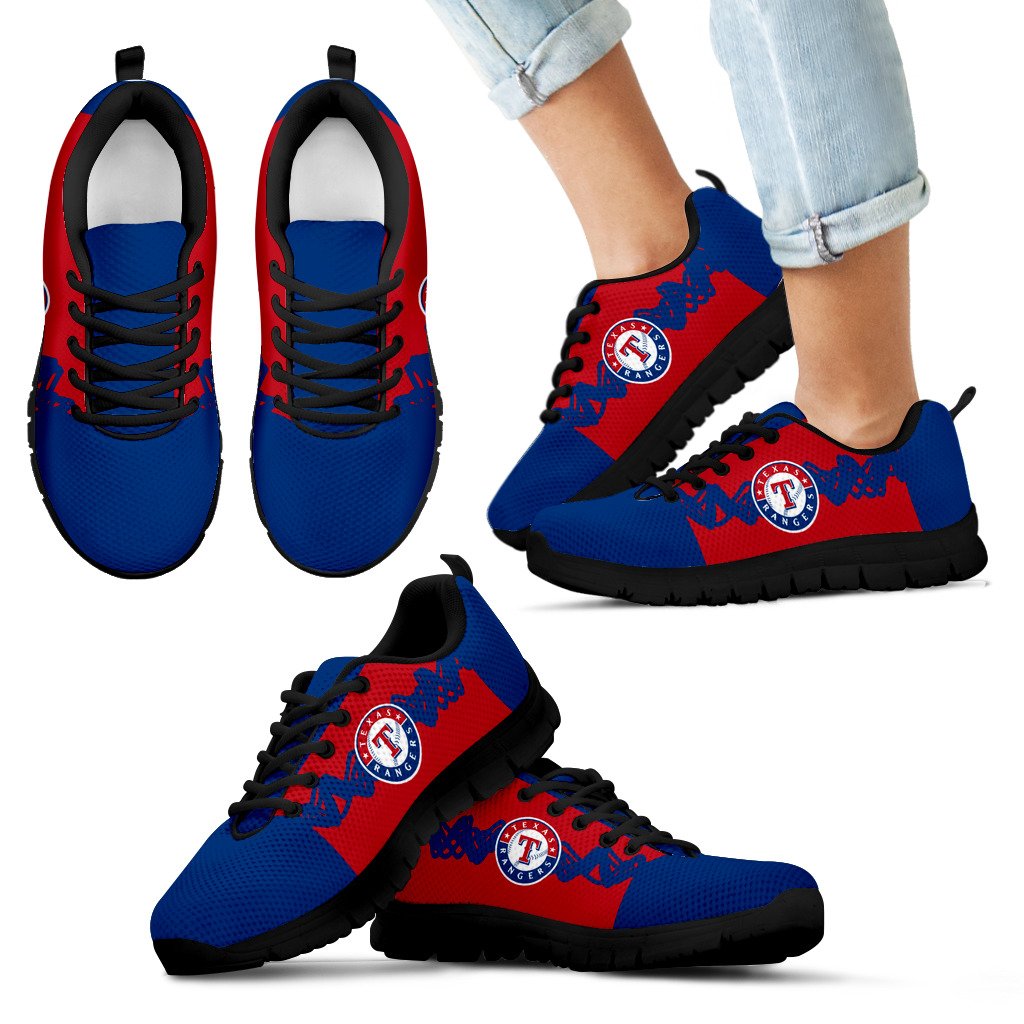 Doodle Line Amazing Texas Rangers Sneakers Doodle Line Amazing Texas Rangers Sneakers