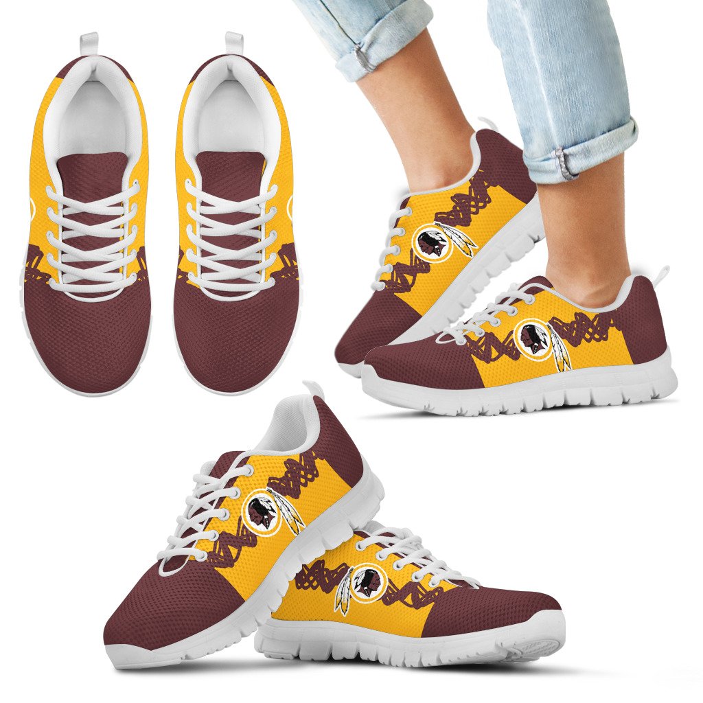 Doodle-Line-Amazing-Washington-Redskins-Sneakers-V1-1