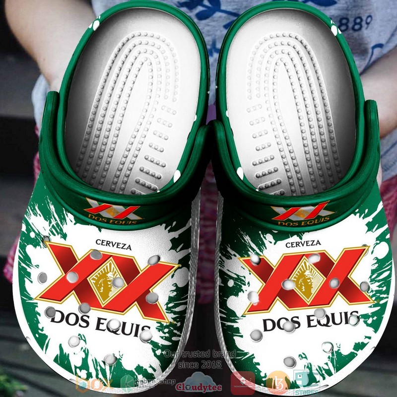 Dos Equis Drinking Crocband Clog Shoes Dos Equis Drinking Crocband Clog Shoes