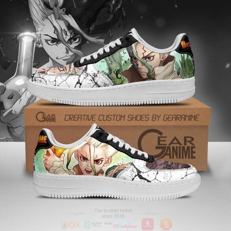 Dr-Stone-Senku-Ishigami-Anime-Air-Force-Shoes-1
