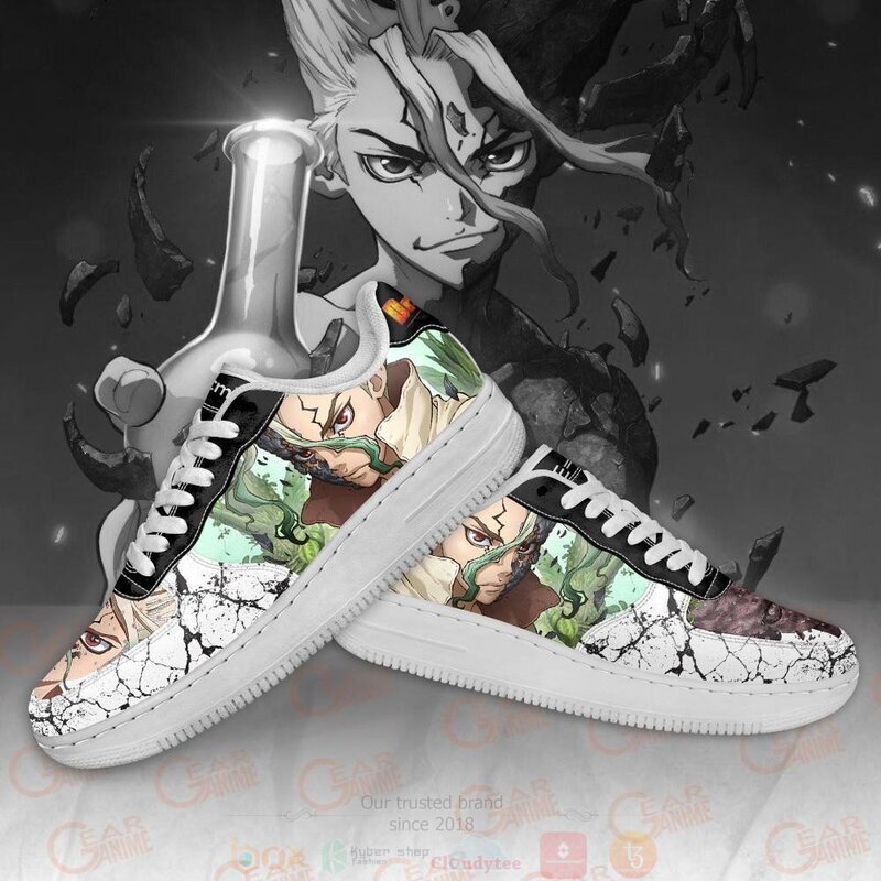 Dr Stone Senku Ishigami Anime Air Force Shoes Dr Stone Senku Ishigami Anime Air Force Shoes