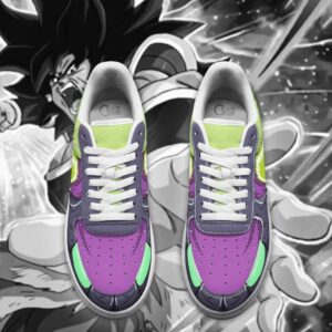 Dragon Ball Broly Power Anime Air Force Shoes