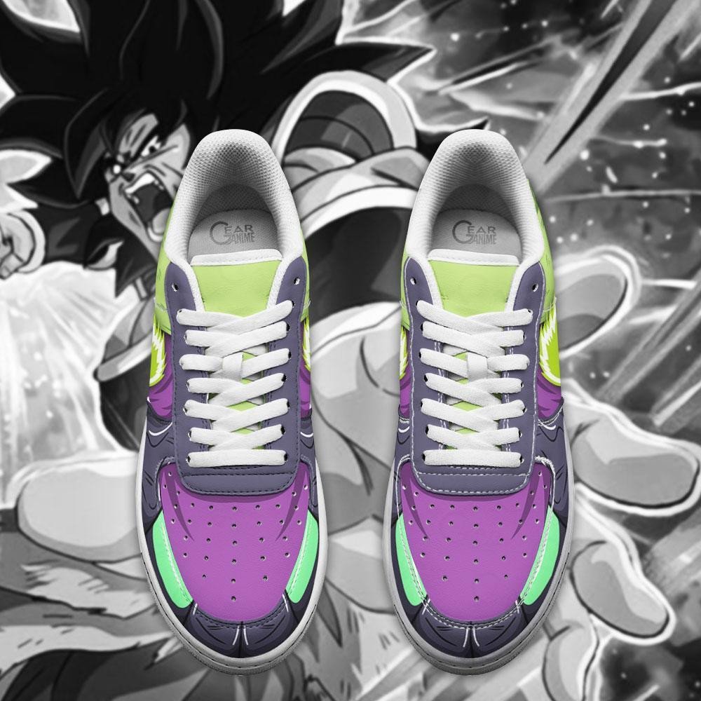 Dragon Ball Broly Power Anime Air Force Shoes Dragon Ball Broly Power Anime Air Force Shoes
