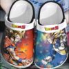 Dragon Ball Z Songoku And Vegeta Anime Crocband Crocs Clog Shoes