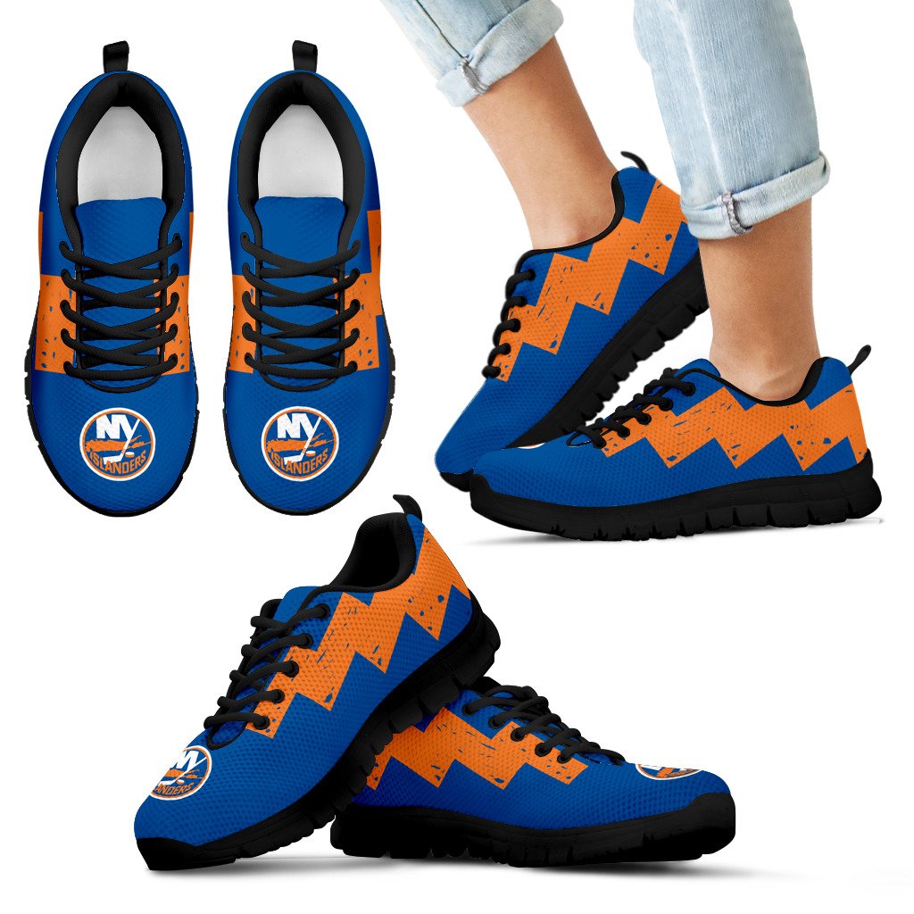 Dragon Flying Fancy New York Islanders Logo Sneakers Dragon Flying Fancy New York Islanders Logo Sneakers