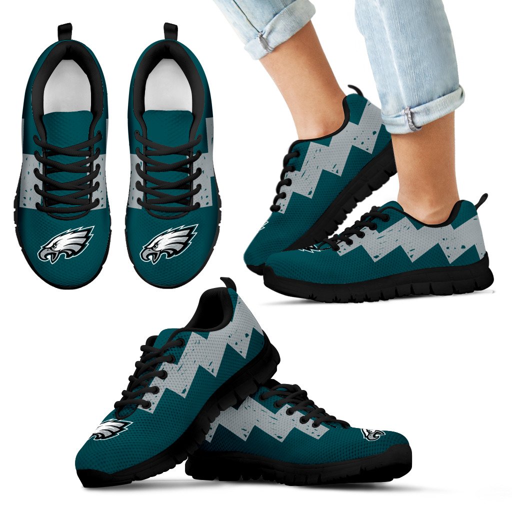 Dragon Flying Fancy Philadelphia Eagles Logo Sneakers Dragon Flying Fancy Philadelphia Eagles Logo Sneakers