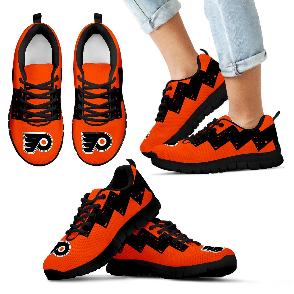 Dragon Flying Fancy Philadelphia Flyers Logo Sneakers Dragon Flying Fancy Philadelphia Flyers Logo Sneakers
