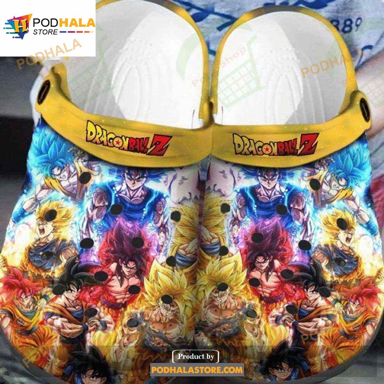 Dragonball Z Crocs Clog Shoes Dragonball Z Crocs Clog Shoes