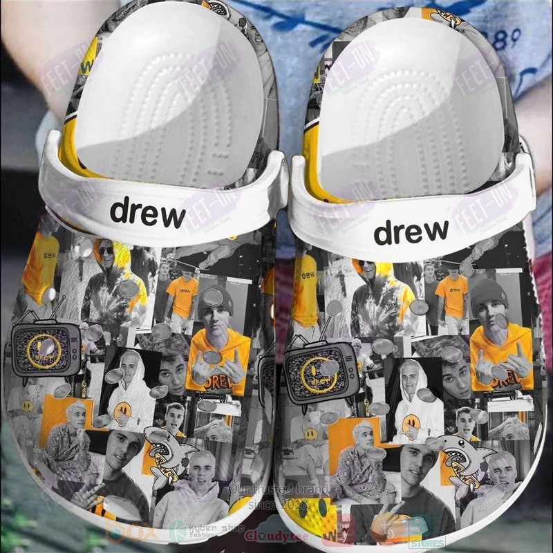 Drew Justin Bieber Crocband Crocs Clog Shoes Drew Justin Bieber Crocband Crocs Clog Shoes