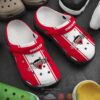 Ducati Corse Red White Crocband Clog Shoes