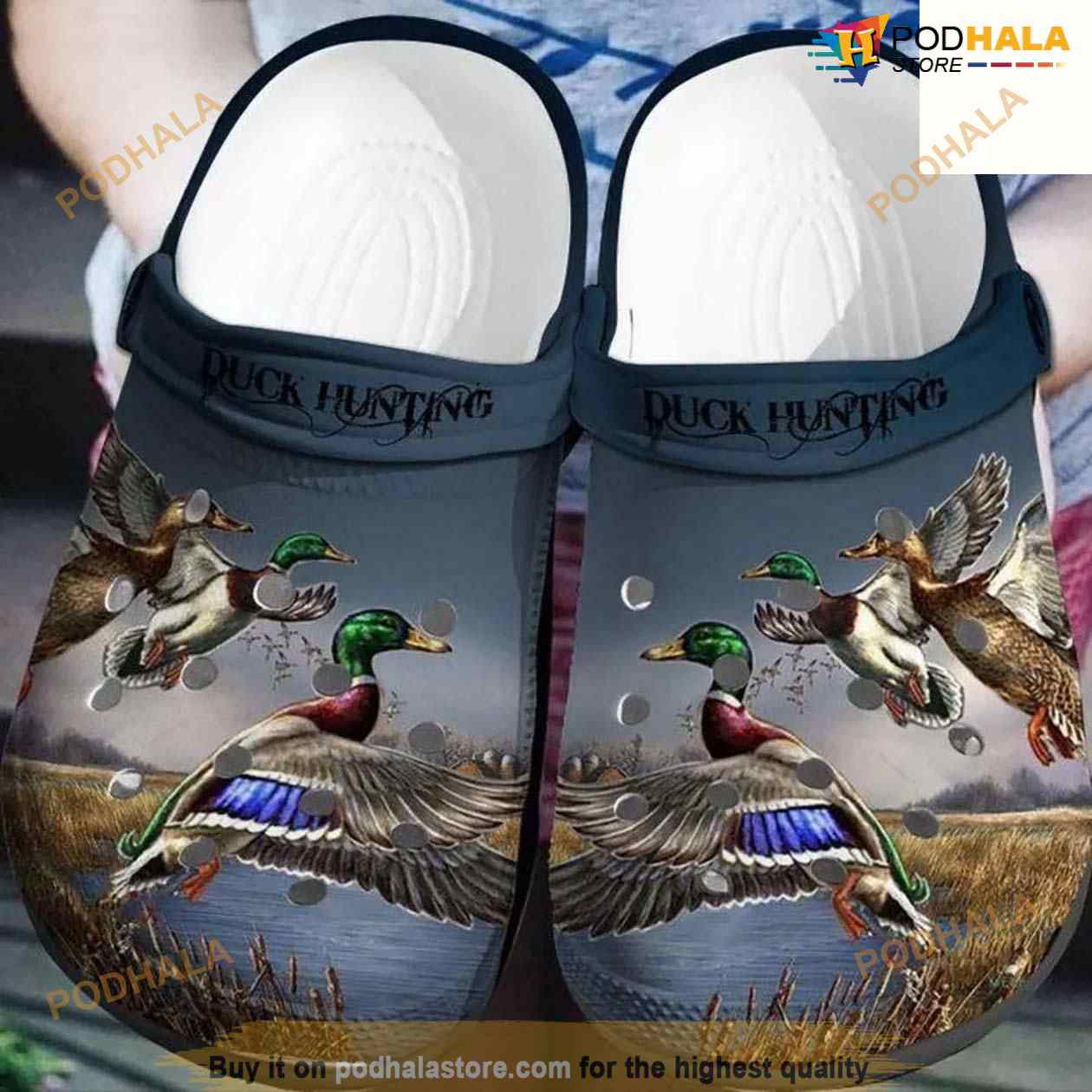 Duck Hunting Classic Clogs Unisex Fashion Style Crocs Clog Shoes Duck Hunting Classic Clogs Unisex Fashion Style Crocs Clog Shoes