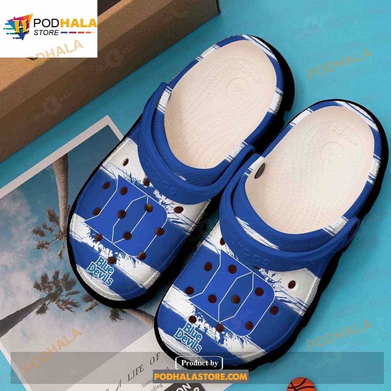 Duke Blue Devils Crocs Clog Shoes Duke Blue Devils Crocs Clog Shoes