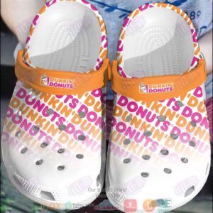 Dunkin Donuts Color Crocband Crocs Clog Shoes