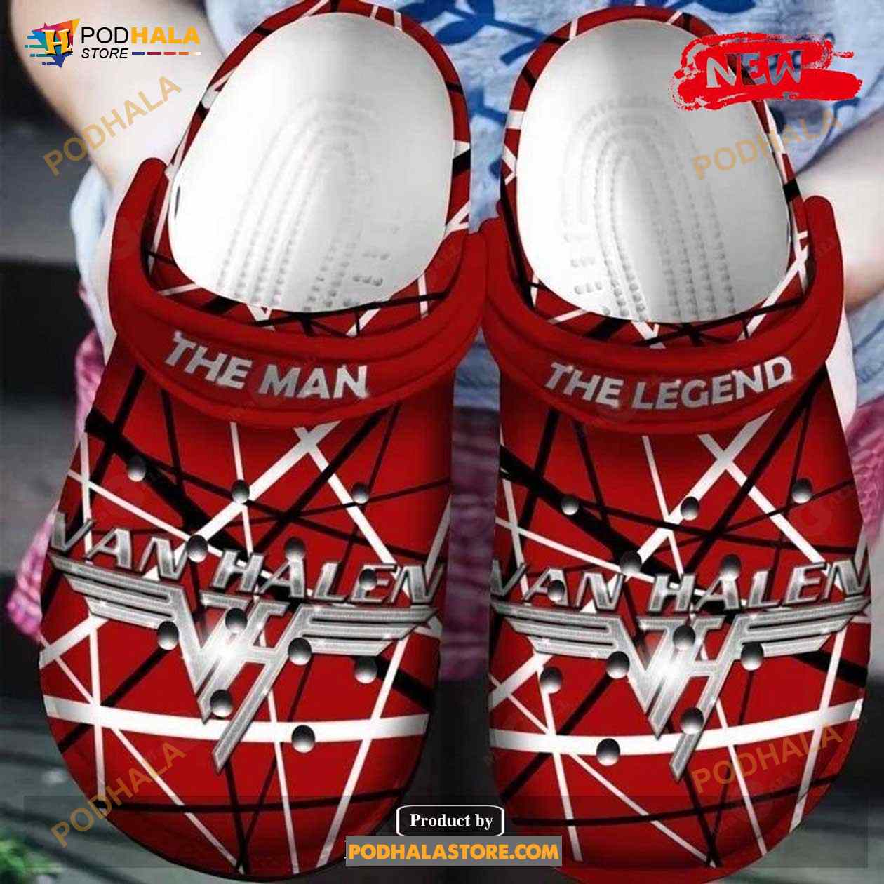 Eddie Van Halen For Man Women Crocs Crocband Clog Comfy Footwear Eddie Van Halen For Man Women Crocs Crocband Clog Comfy Footwear