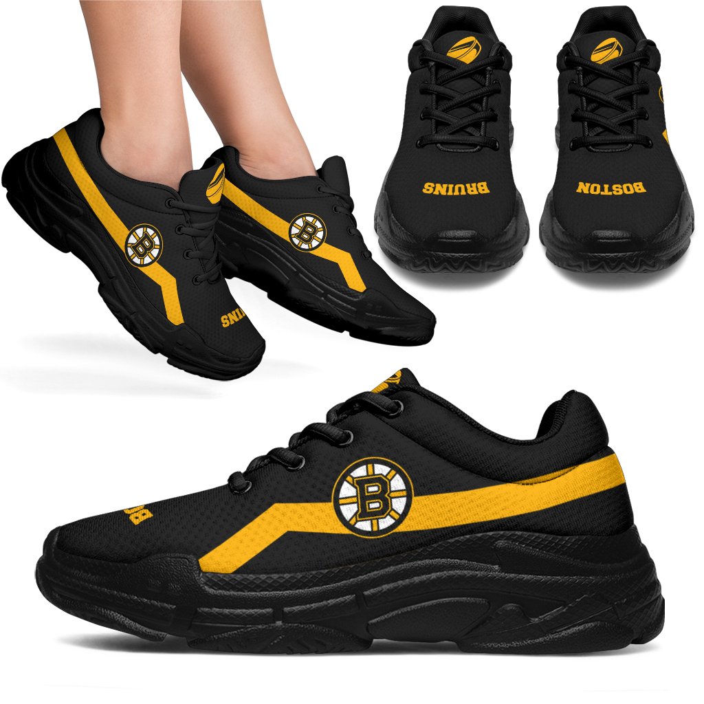 Edition-Chunky-Sneakers-With-Line-Boston-Bruins-Shoes-1