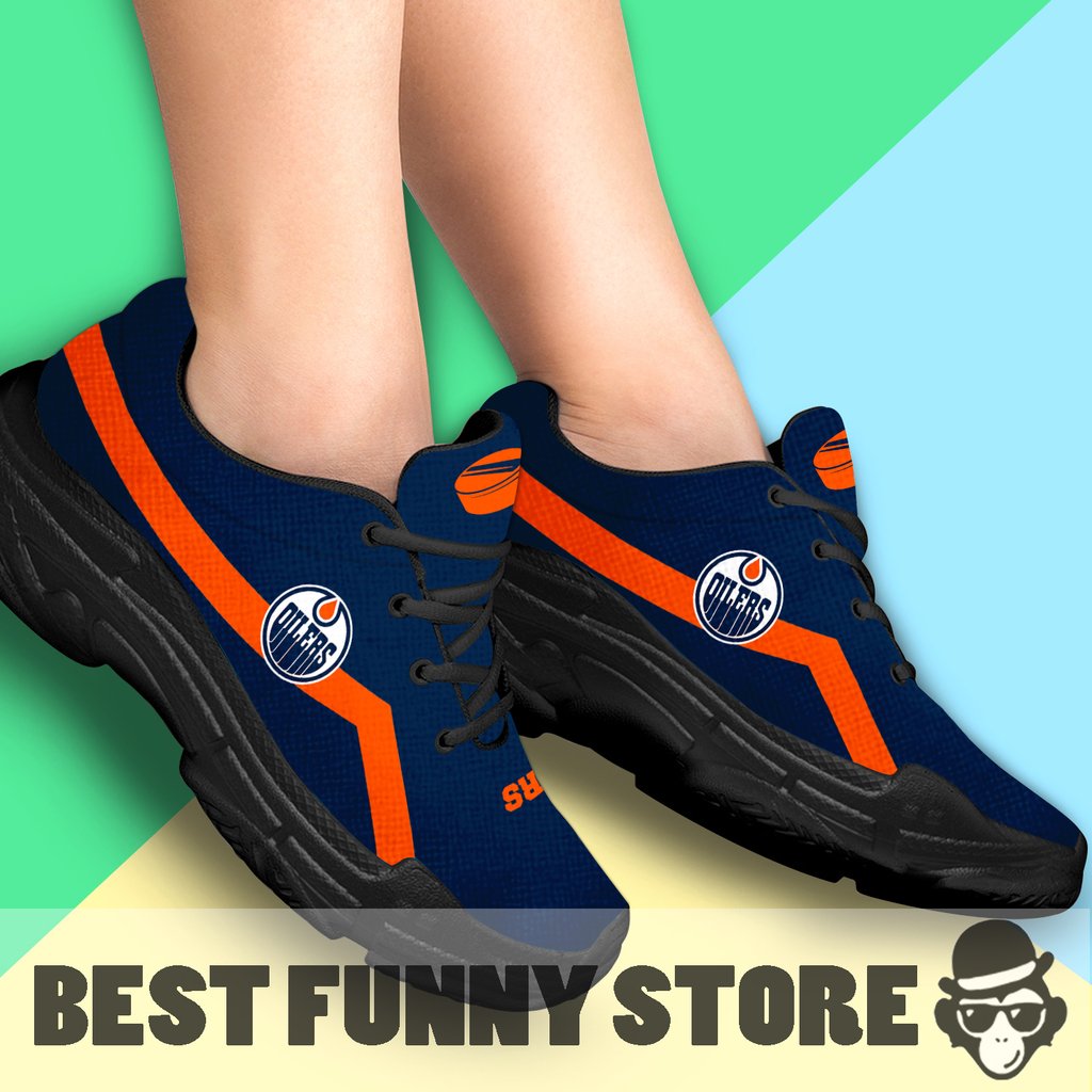 Edition Chunky Sneakers With Line Edmonton Oilers Shoes Edition Chunky Sneakers With Line Edmonton Oilers Shoes