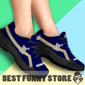 Edition Chunky Sneakers With Line Navy Midshipmen Shoes