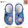 Eeyore Shy Donkey Blue Pattern Graphic Cartoon Crocs Clog Shoes