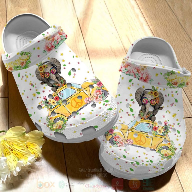 Elephant-Hippie-Crocband-Crocs-Clog-Shoes-2