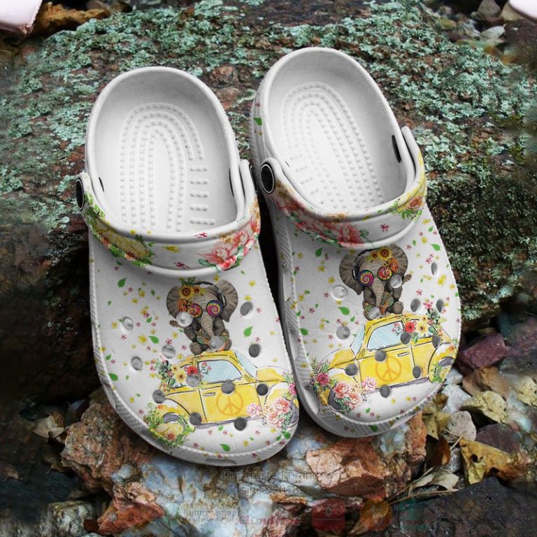Elephant-Hippie-Crocband-Crocs-Clog-Shoes-3