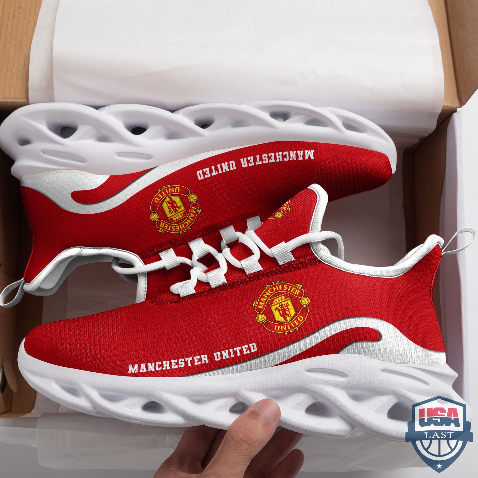Epl Manchester United Max Soul Clunky Sneaker Shoes Epl Manchester United Max Soul Clunky Sneaker Shoes