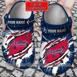[Excellent] Custom Name Atlanta Braves Crocs Gift